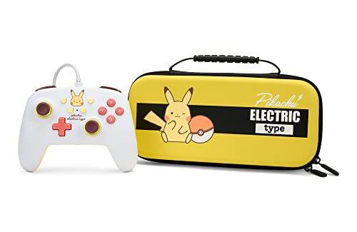 PowerA Enhanced Wired Controller (Pikachu Electric Type) - (NSW) Nintendo Switch Accessories PowerA   
