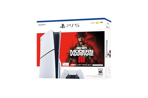 SONY PlayStation 5 Slim Disc Edition Console (Call of Duty® Modern Warfare® III Bundle) - (PS5) Playstation 5 Consoles Sony   