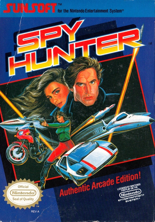 Spy Hunter - (NES) Nintendo Entertainment System [Pre-Owned] Video Games SunSoft   