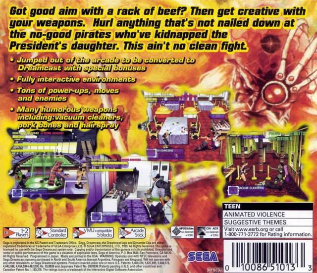 Dynamite Cop! - (DC) SEGA Dreamcast  [Pre-Owned] Video Games Sega   