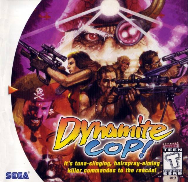 Dynamite Cop! - (DC) SEGA Dreamcast  [Pre-Owned] Video Games Sega   