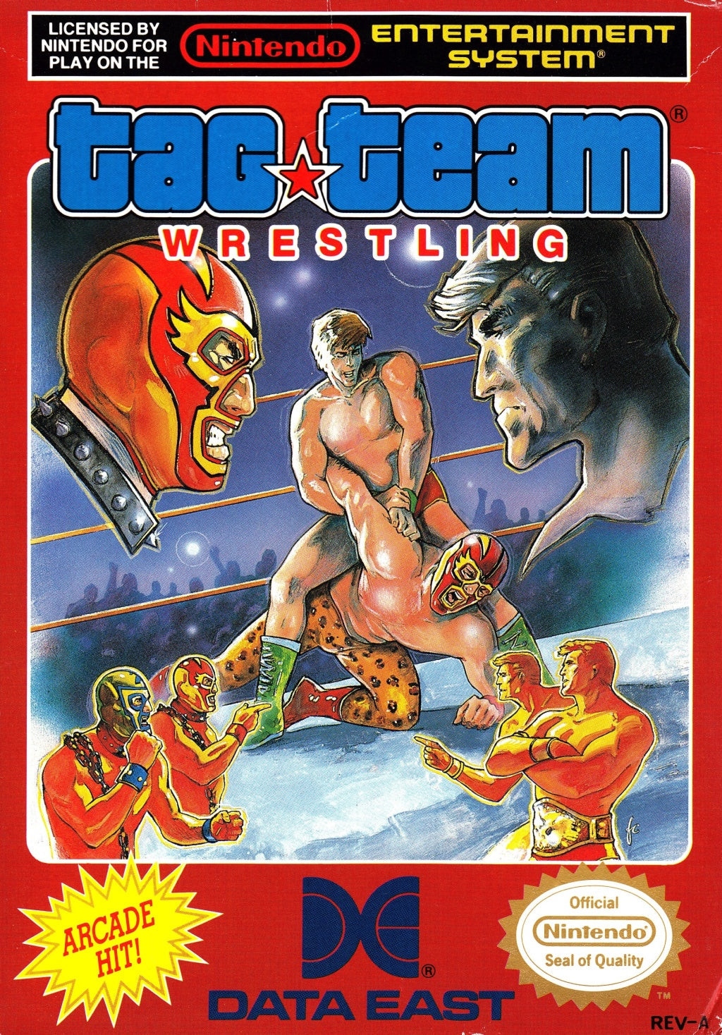 Tag Team Wrestling - (NES) Nintendo Entertainment System [Pre-Owned] Video Games Data East   