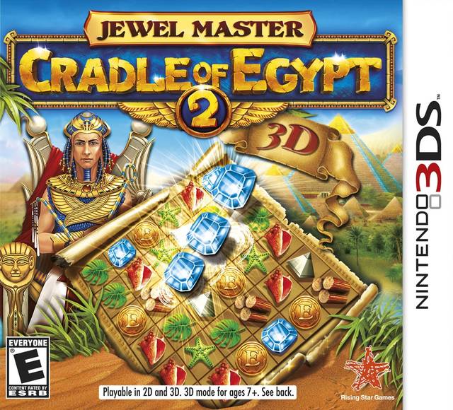 Jewel Master: Cradle of Egypt 2 3D - Nintendo 3DS [Pre-Owned] Video Games Rising Star Games   