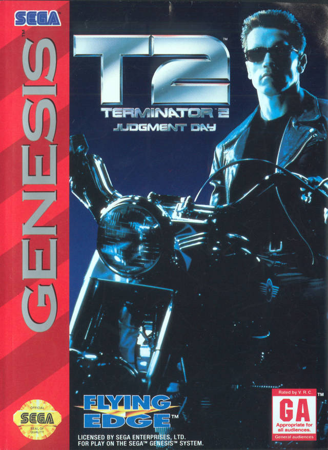 Terminator 2: Judgment Day - (SG) SEGA Genesis [Pre-Owned] Video Games Flying Edge   