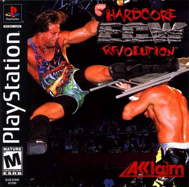 ECW Hardcore Revolution - (PS1) PlayStation 1 [Pre-Owned] Video Games Acclaim   