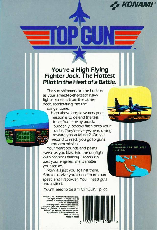 Top Gun - (NES) Nintendo Entertainment System [Pre-Owned] Video Games Konami   
