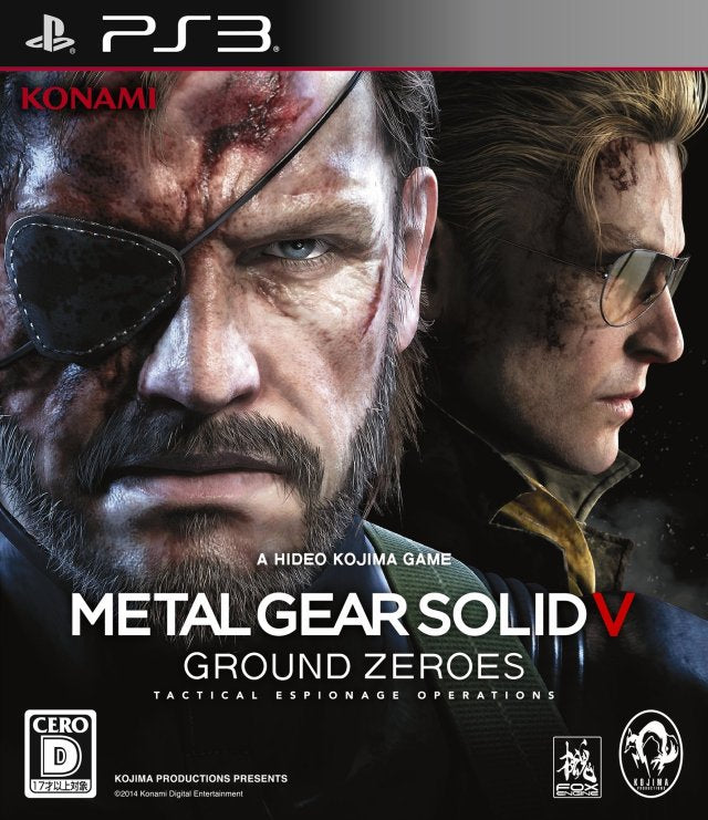 Metal Gear Solid V: Ground Zeroes - (PS3) PlayStation 3 (Japanese Import) Video Games Konami   