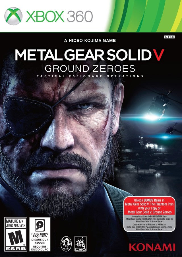 Metal Gear Solid V: Ground Zeroes - Xbox 360 | J&L Game