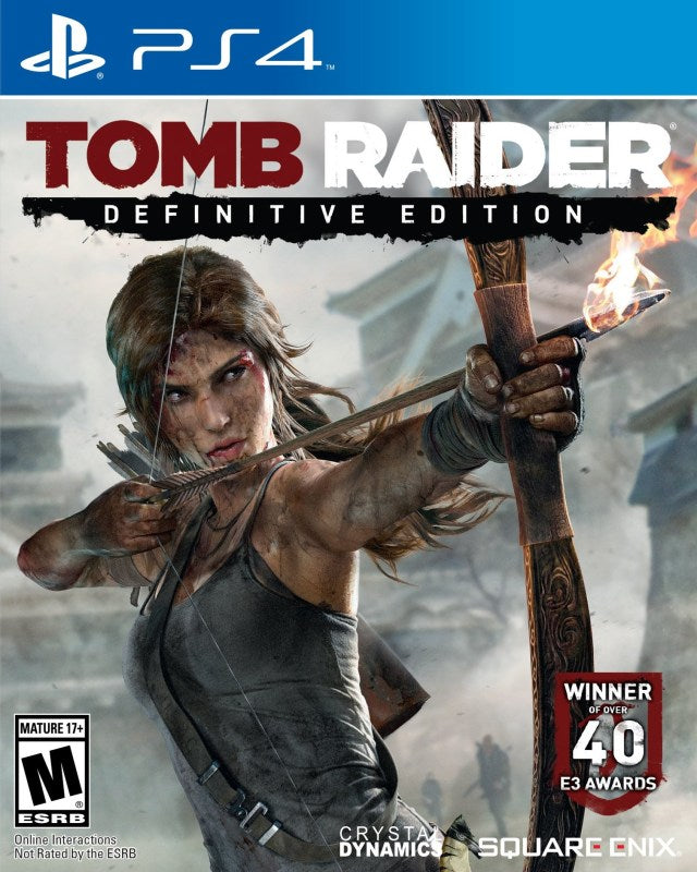 Tomb Raider: Definitive Edition - (PS4) PlayStation 4 [Pre-Owned] Video Games Square Enix   