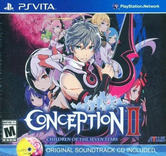 Conception II: Children of the Seven Stars (Limited Edition) - (PSV) PlayStation VITA Video Games Atlus   
