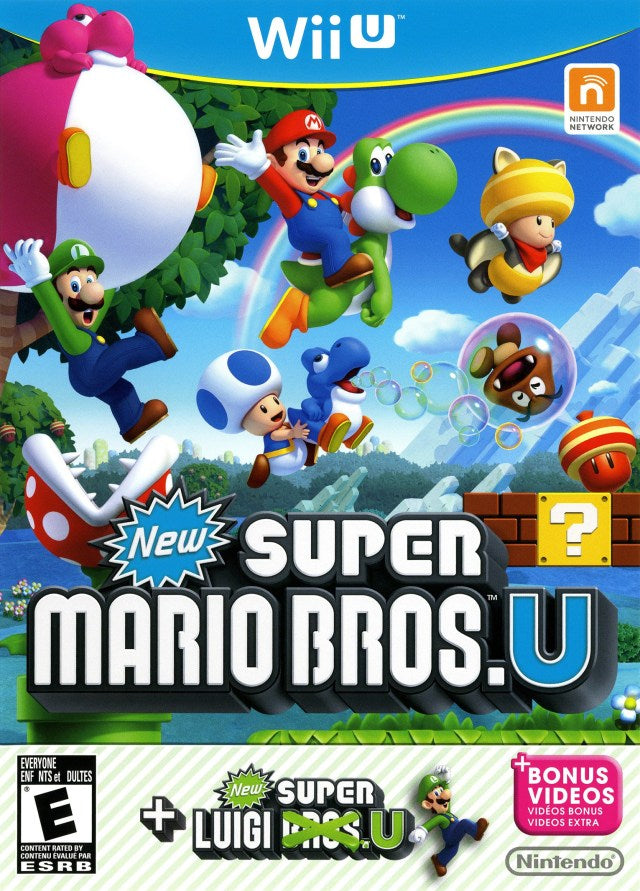 New Super Mario Bros. U + New Super Luigi U - Nintendo Wii U [Pre-Owned] Video Games Nintendo   