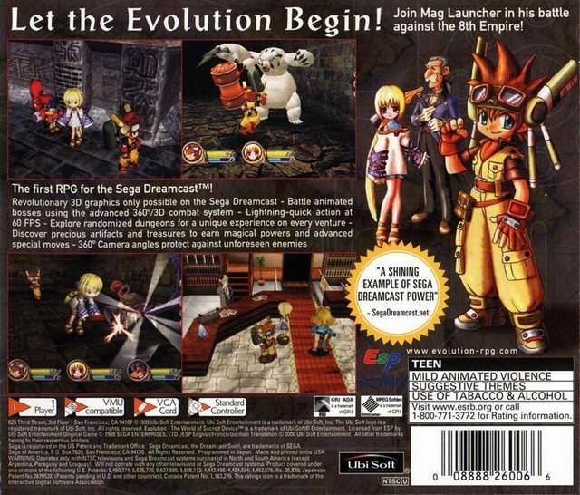Evolution: The World of Sacred Device - (DC) SEGA Dreamcast [Pre-Owned] Video Games Ubisoft   
