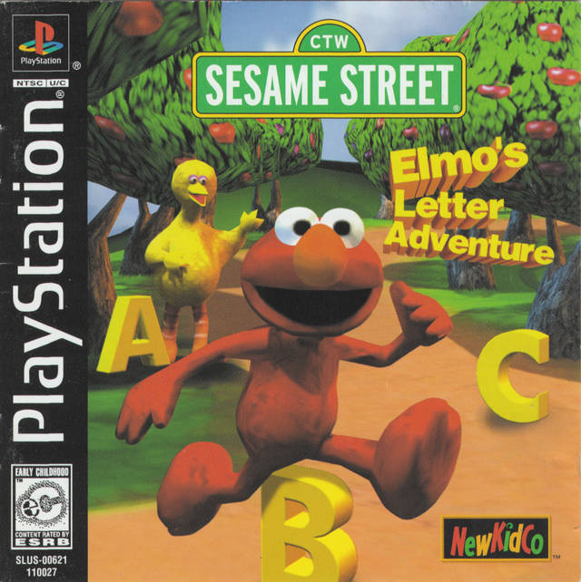 Sesame Street: Elmo's Letter Adventure - (PS1) PlayStation 1 [Pre-Owned] Video Games NewKidCo   