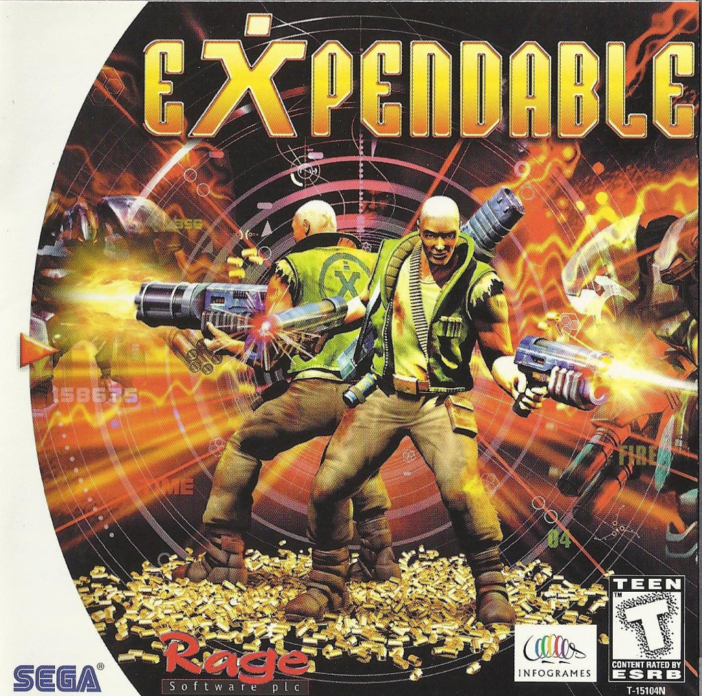 Expendable - (DC) SEGA Dreamcast  [Pre-Owned] Video Games Infogrames   