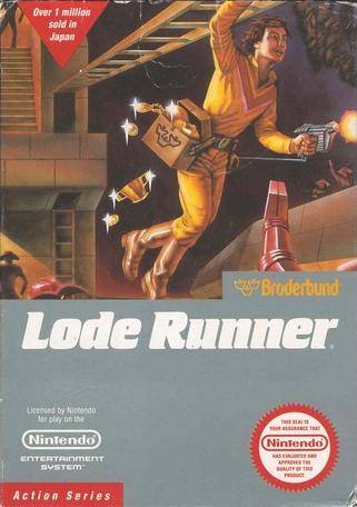 Lode Runner - (NES) Nintendo Entertainment System [Pre-Owned] Video Games Broderbund   