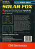 Solar Fox - Atari 2600 [Pre-Owned] Video Games CBS Electronics   