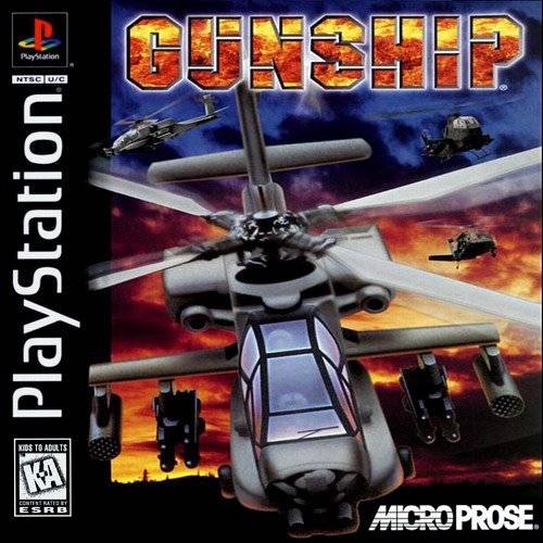 Gunship - (PS) PlayStation 1 [Pre-Owned] Video Games MicroProse   
