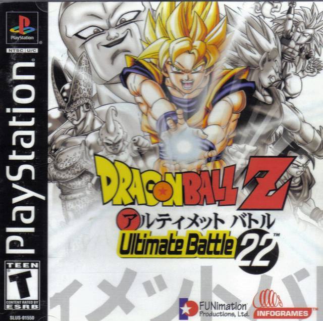 Dragon Ball Z: Ultimate Battle 22 - (PS1) PlayStation 1 Video Games Infogrames   