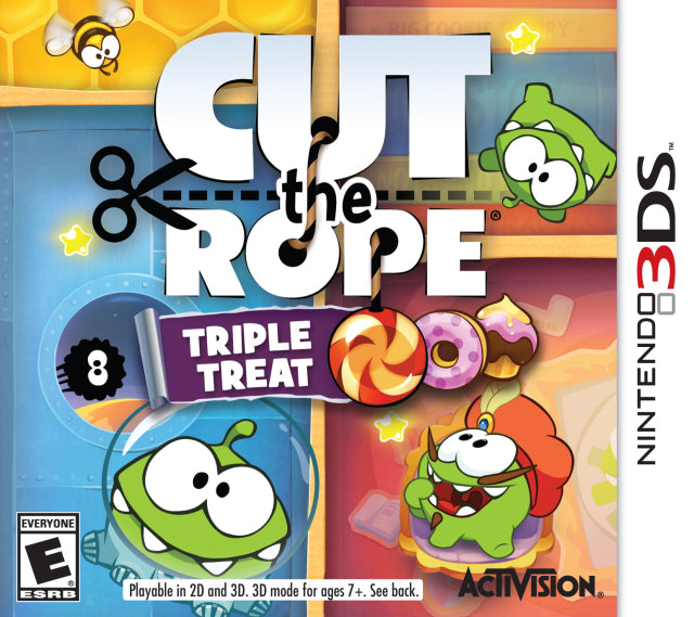 Cut the Rope: Triple Treat - Nintendo 3DS Video Games Activision   