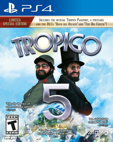 Tropico 5 (Limited Special Edition) - PlayStation 4 Video Games Kalypso   