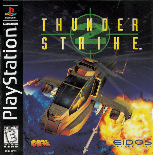 ThunderStrike 2 - (PS1) PlayStation 1 [Pre-Owned] Video Games Eidos Interactive   