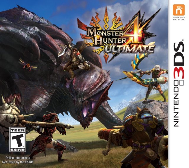 Monster Hunter 4 Ultimate - Nintendo 3DS Video Games Capcom   