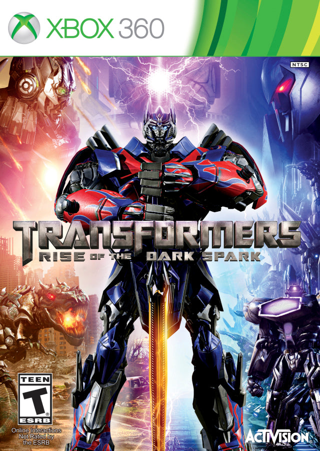 Transformers: Rise of the Dark Spark - Xbox 360 Video Games Activision   