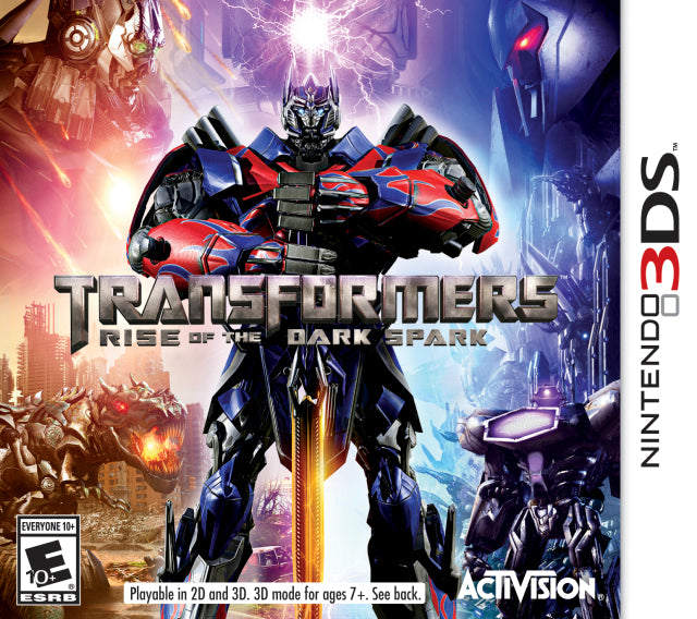 Transformers: Rise of the Dark Spark - Nintendo 3DS Video Games Activision   