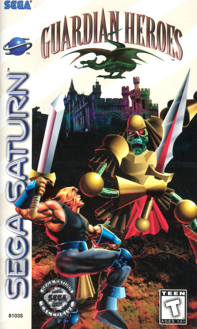 Guardian Heroes - (SS) SEGA Saturn [Pre-Owned] Video Games Sega   