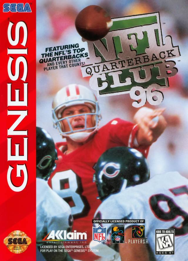 NFL Quarterback Club 96 - (SG) SEGA Genesis [Pre-Owned] | J&L Game