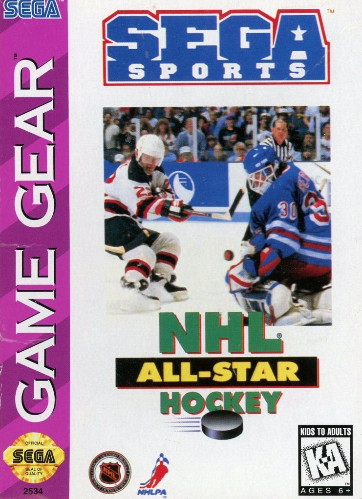 NHL All-Star Hockey - SEGA GameGear [Pre-Owned] Video Games Sega   