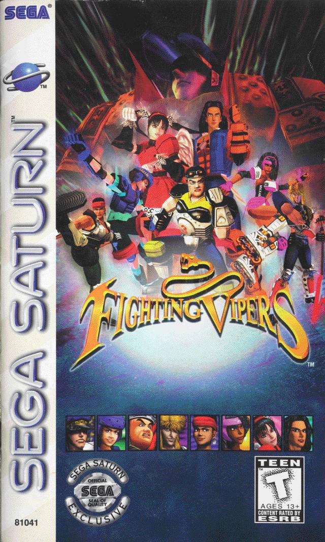 Fighting Vipers - (SS) SEGA Saturn [Pre-Owned] Video Games Sega   