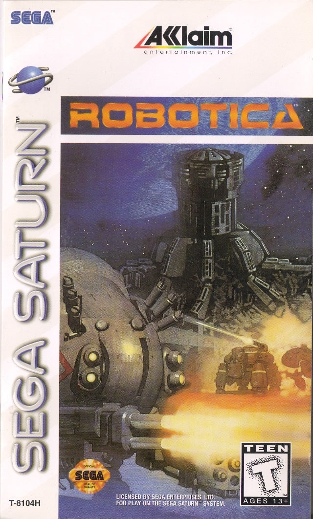 Robotica - (SS) SEGA Saturn [Pre-Owned] Video Games Acclaim   