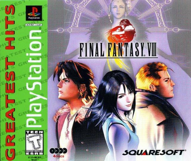 Final Fantasy VIII (Greatest Hits) - (PS1) PlayStation 1 Video Games Square EA   