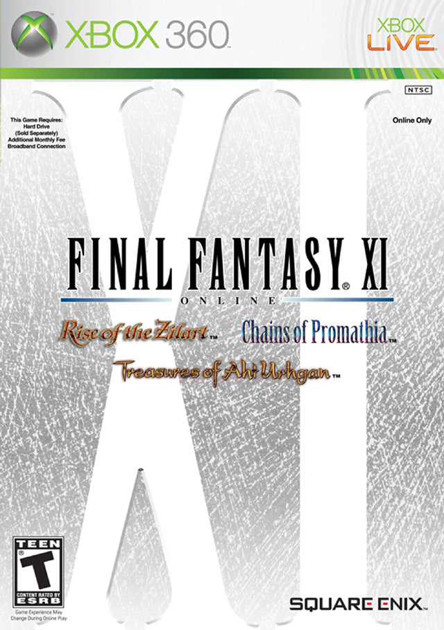Final Fantasy XI - Xbox 360 Video Games Square Enix