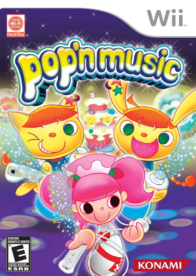 Pop'n Music - Nintendo Wii [Pre-Owned] Video Games Konami   