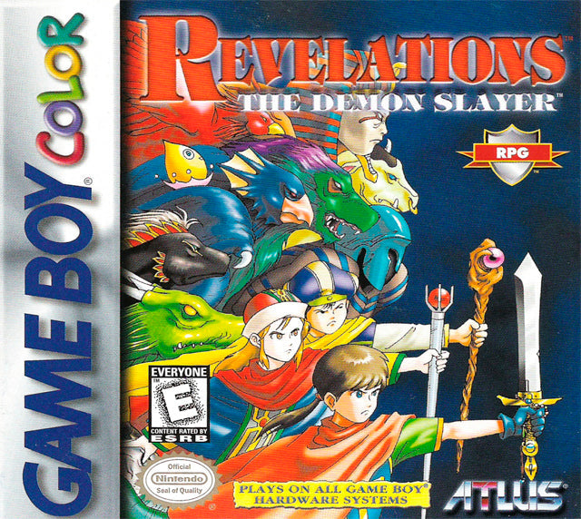 Revelations: The Demon Slayer - (GBC) Game Boy Color [Pre-Owned] Video Games Atlus   
