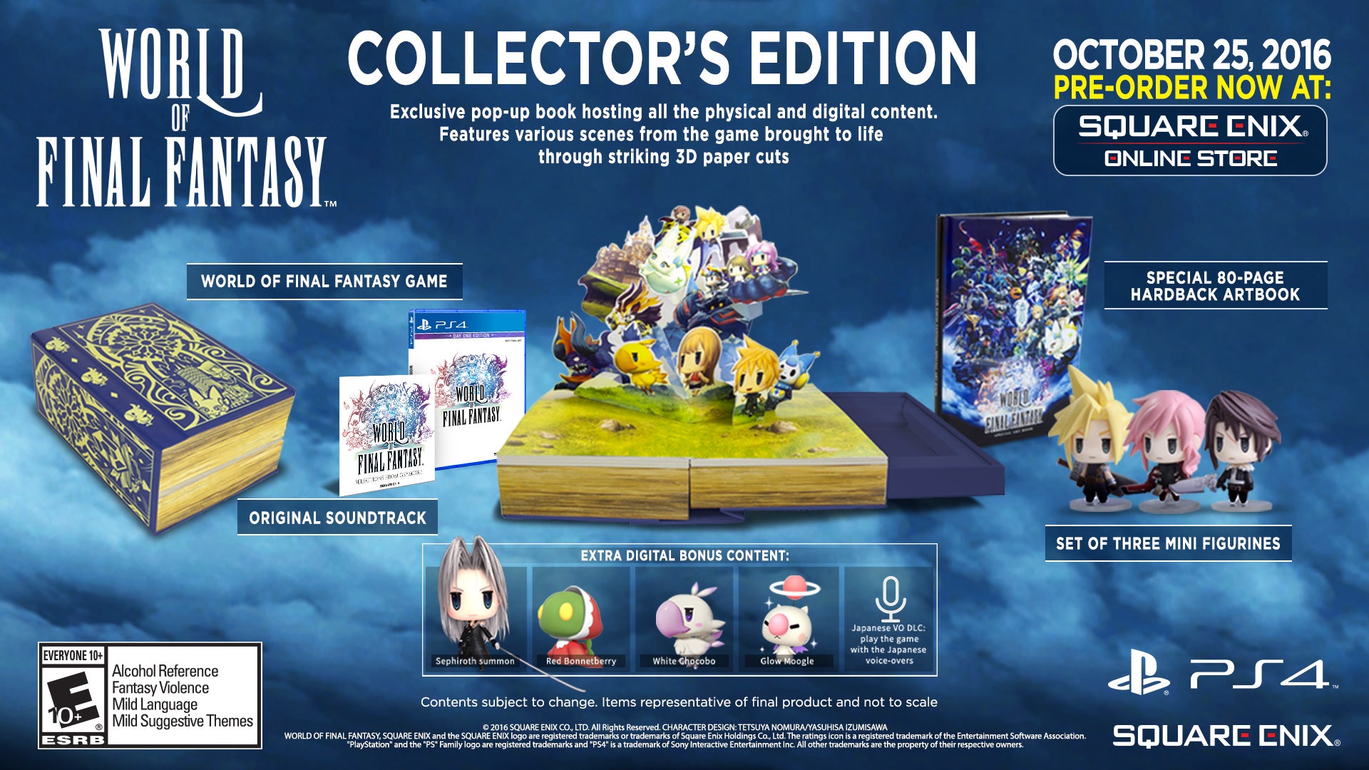 World of Final Fantasy (Collector's Edition) - (PS4) PlayStation 4 [Pre-Owned] Video Games Square Enix   