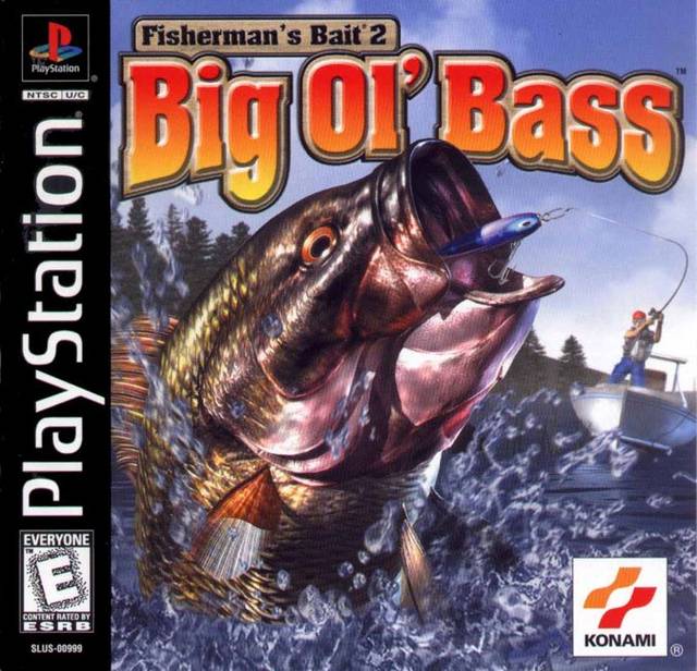 Fisherman's Bait 2: Big Ol' Bass - (PS1) PlayStation 1 [Pre-Owned] Video Games Konami   