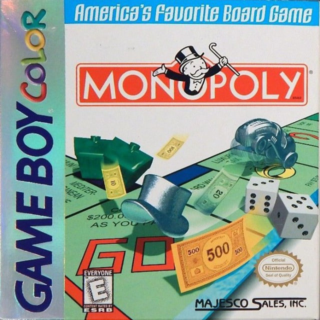 Monopoly - (GBC) Game Boy Color [Pre-Owned] Video Games Majesco   