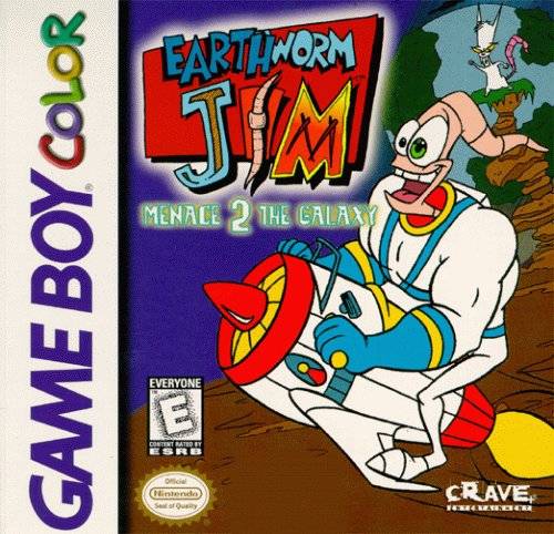 Earthworm Jim: Menace 2 the Galaxy - (GBC) Game Boy Color [Pre-Owned] Video Games Crave   