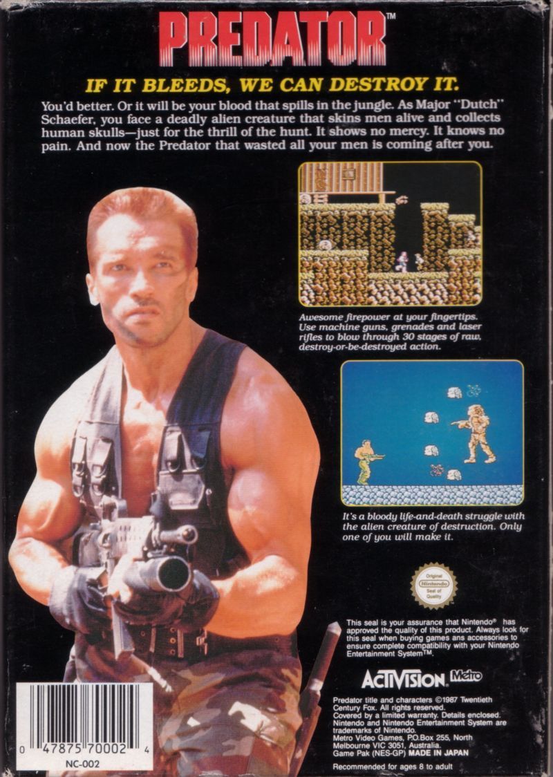 Predator - (NES) Nintendo Entertainment System [Pre-Owned] Video Games Activision   