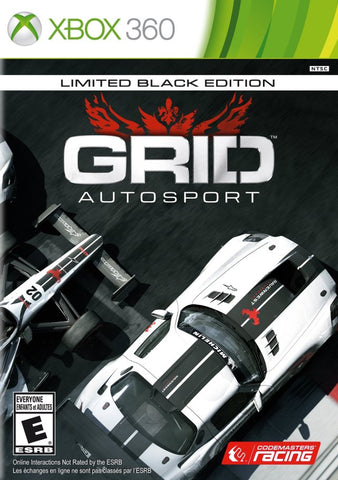 GRID Autosport (Limited Black Edition) - Xbox 360 Video Games Codemasters   