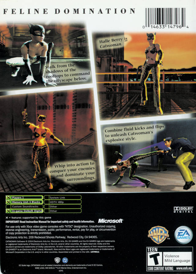 Catwoman - (XB) Xbox Video Games EA Games   