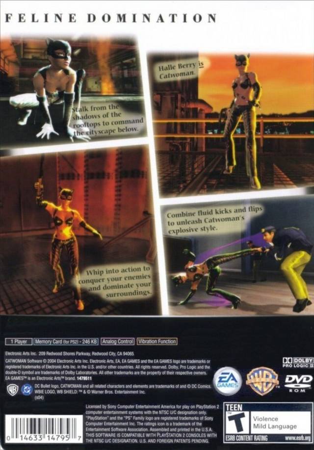 Catwoman - (PS2) PlayStation 2 [Pre-Owned] Video Games EA Games   