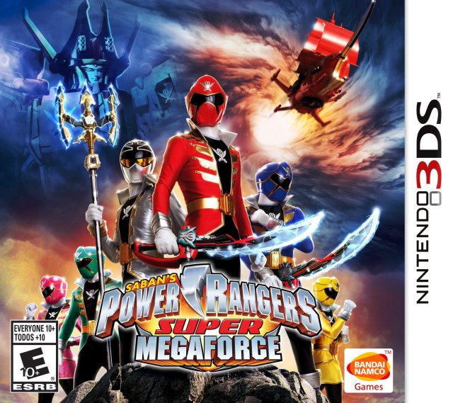Power Rangers Super Megaforce - Nintendo 3DS Video Games Bandai Namco Games   