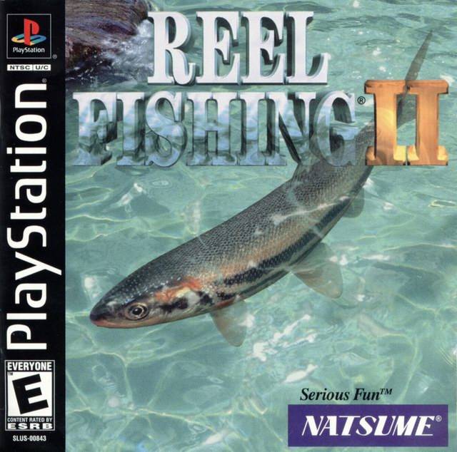 Reel Fishing II - (PS1) PlayStation 1 [Pre-Owned] Video Games Natsume   