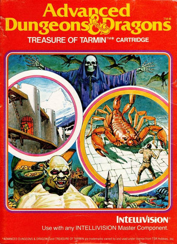 Advanced Dungeons & Dragons: Treasure of Tarmin - Intellivision [Pre-Owned] Video Games Mattel   