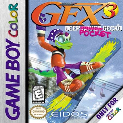 Gex 3: Deep Pocket Gecko - (GBC) Game Boy Color [Pre-Owned] Video Games Eidos Interactive   