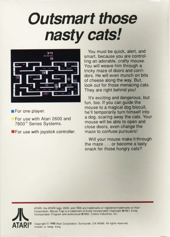 Mouse Trap - Atari 2600 [Pre-Owned] Video Games Atari Inc.   
